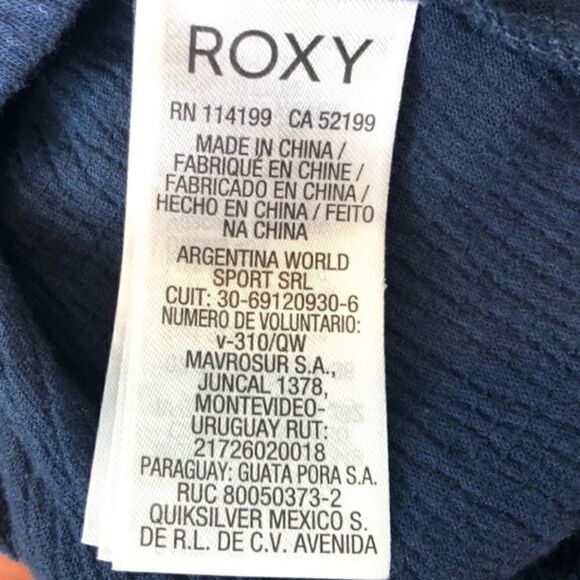 Roxy LaPointe Beaches Embroidered Tank Dress Blue Size XS - Picture 14 of 14